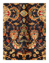 Navy Blue Fine Hand Knotted Agra 9' X 12'7''