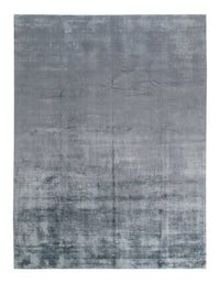 Gray Fine Hand Knotted Modern Rug 9' X 11'11''