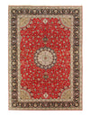 Red Persian Tabriz Design silk & wool 11'5'' X 16'2''