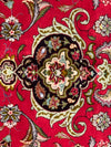 Red Persian Tabriz Design silk & wool 11'5'' X 16'2''