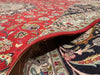 Red Persian Tabriz Design silk & wool 11'5'' X 16'2''