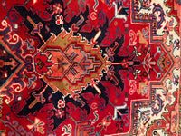 Red Persian Heriz 10' x 12'