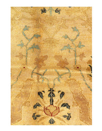 Ivory Fine Hand Knotted Ziegler design Rug 10'1'' X 13'9''