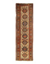 Ivory color Hand Knotted Persian Antique NW Runner 3'11'' X 13'4''