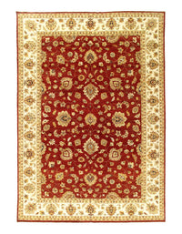 Rust Color Fine Hand Knotted Farahan Design 10' X 14'2''