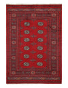 Fine Pak Bokhara Hand-Knotted Rug - 4'7" Ã 6'7"