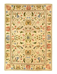 Ivory Fine Hand Knotted Turkish Rug 9'6'' X 13'2''