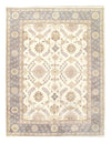 Ivory Fine Hand Knotted Oushak Rug 9' X 12'