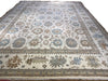 Ivory Fine Hand Knotted Oushak Rug 13'11'' X 18''