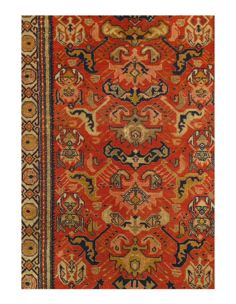 Fine Hand Knotted Antique Turkish Kazak 2'11'' X 4'11''