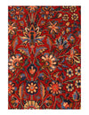 Red Color Fine Persian Antique Kashan 4'5'' X 6'11''