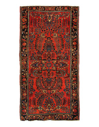 Rust Color Persain Antique Sarouk 2'6'' X 4'11''