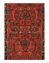 Rust Color Persain Antique Sarouk 2'6'' X 4'11''