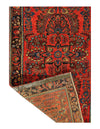 Rust Color Persain Antique Sarouk 2'6'' X 4'11''