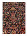 Fine Persain Hand Knotted Antique Kashan Dabir Rug 11' X 17'