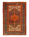 Fine Hand Knotted Persian Antique Hamdan 4'3'' X 6'3''