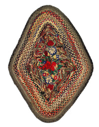 Modern Braided Rug 3'4'' X 4'11''