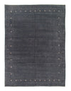 Dark Gray Fine Hand knotted Gabbeh Rug 8'11'' X 12'