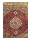 Fine Hand knotted Persian Tabriz Design design Square rug 8'2'' X 8'2''