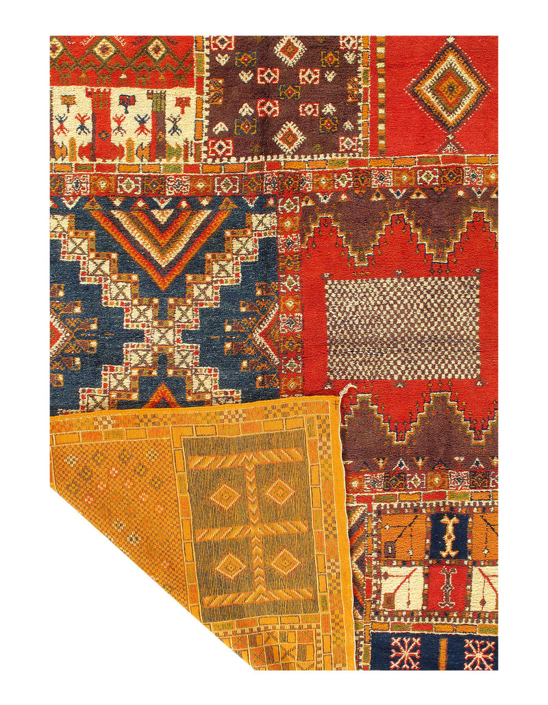 Fine Hand Knotted Vintage moroccon 6'11'' X 10'4''