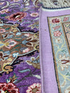 Fine Persian 90%Pure silk &wool Isfahan 3'6'' X 5'6''