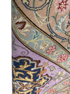 Fine Persian 90%Pure silk &wool Isfahan 3'6'' X 5'6''