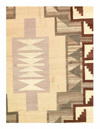 Antique Navajo Rug 3'9'' X 6'11''