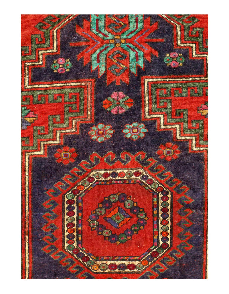 Antique Caucasian kazak 4'9'' X 5'11''