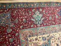 Fine Persian silk & wool Tabriz Design 12'11'' X 19'2''