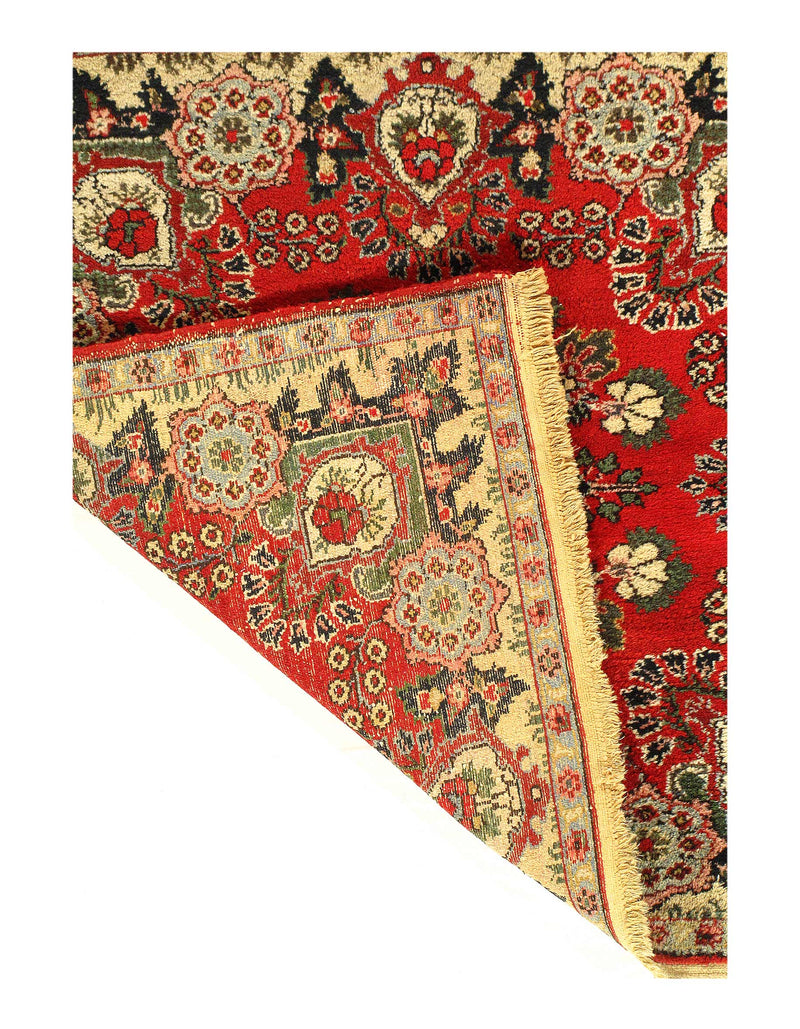 Persian Hand Knotted Antique Square sarouk 3'3'' X 3'3''