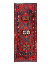 Persian Antique Hamadan runner 3'7'' X 10'5''