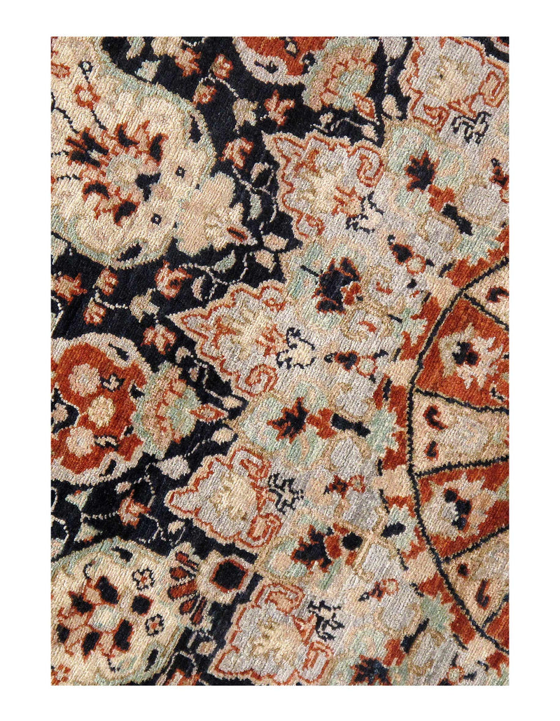 Pak Persian Tabriz Design Design Hand-Knotted Rug - 6'5" X 6'5"