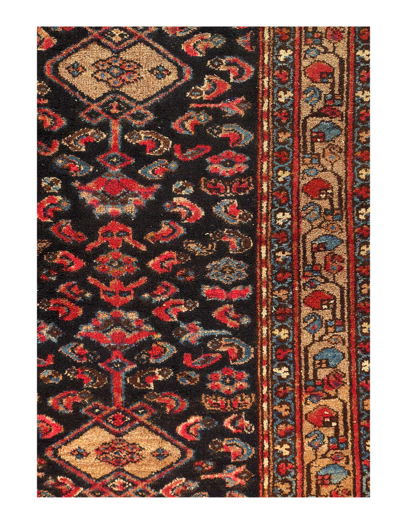 Persian Antique Hamadan rug 3'5'' X 6'8''