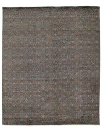 Gray Savannah Grass wool & silk 12' x 15'