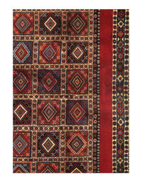 Red Persian Yalameh 5' X 6'7"