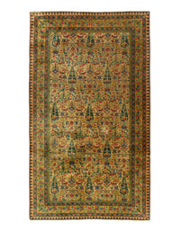 Fine Hand Knotted Turkish Hereke rug 5' X 9'