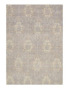 Gray Color Fine Hand Knotted Oushak 8' X 10'