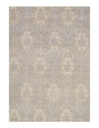 Gray Color Fine Hand Knotted Oushak 8' X 10'