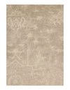 Ivory Hand Knotted Oushak design 8' X 9'5"