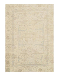 Ivory Fine hand Oushak Design 10' X 14'