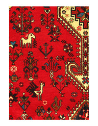 Genuine Persian Abadeh Rug - 4'7"x 6'9"