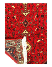 Genuine Persian Abadeh Rug - 4'7"x 6'9"