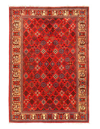 Rust Persian Hand Knotted Joshegan 7' x 10'