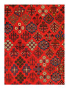 Rust Persian Hand Knotted Joshegan 7' x 10'