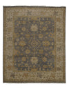 Gray Fine Hand Knotted Oushak design 8' x 10'