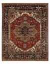 Serapi Design Hand-Knotted Rug - 8'1" x 9'10"