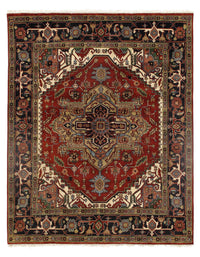 Serapi Design Hand-Knotted Rug - 8'1" x 9'10"