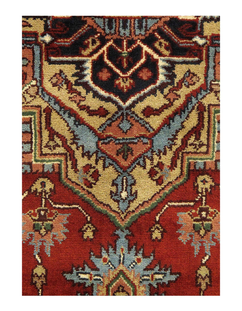 Serapi Design Hand-Knotted Rug - 8'1" x 9'10"