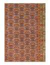 Fine Hand Knotted Persian silk & wool Kashan 4'8'' X 7'7''