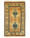 Fine Hand Knotted Turkish vintage Kazak 4'2'' X 6'6''